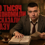 Обложка к кейсу ведение яндекс директ: советский кабинет, отчёт с красным кругом, надпись про 200 тысяч, которые не озвучили
