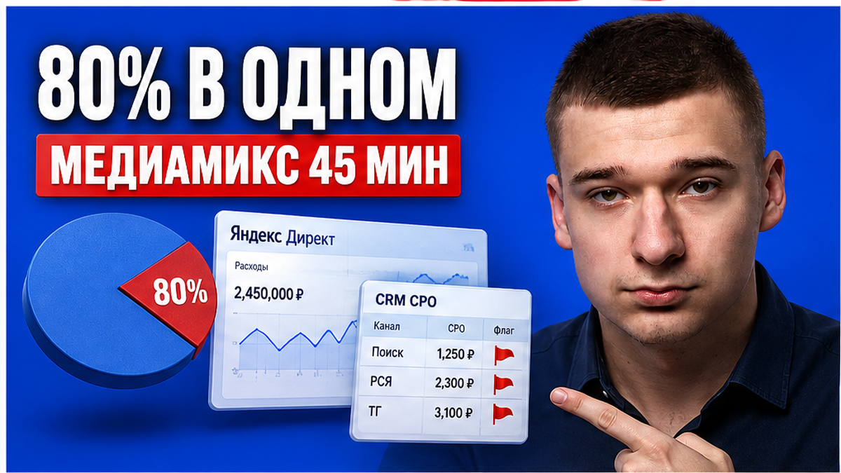 Чек-лист: медиамикс сентябрь 2026 для собственника — канал × этап × CPO за 45 минут