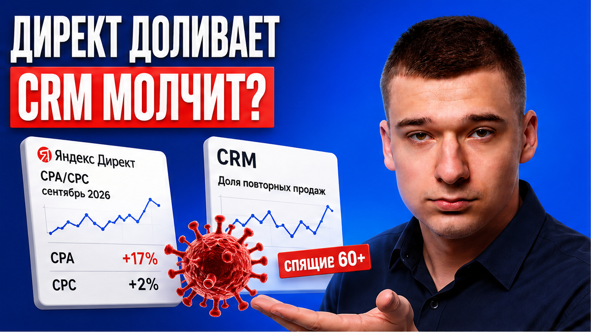 Чек-лист: повторные продажи клиентам из CRM — сегмент «спящие 60+» за 45 минут