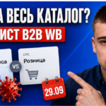 CPC на весь каталог, а карточка только для ИП? Чек-лист Wildberries B2B за 45 минут