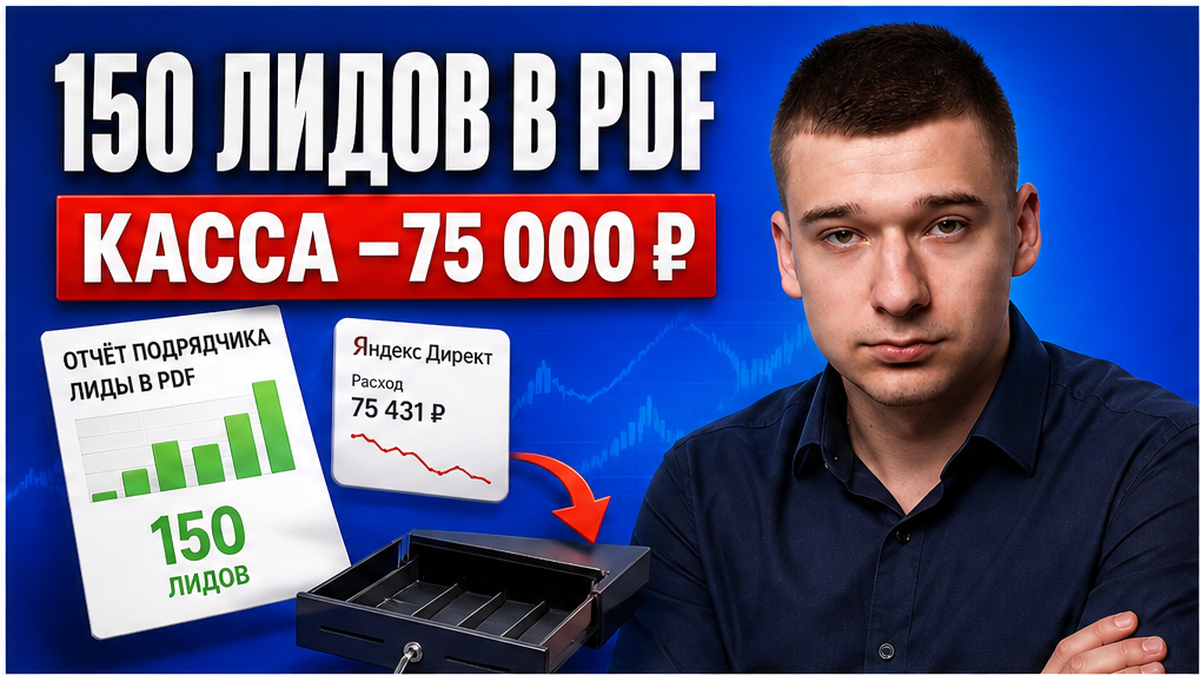 150 заявок по 2 000 ₽ в отчёте, а в кассе −75 000 ₽? Четыре числа за 45 минут